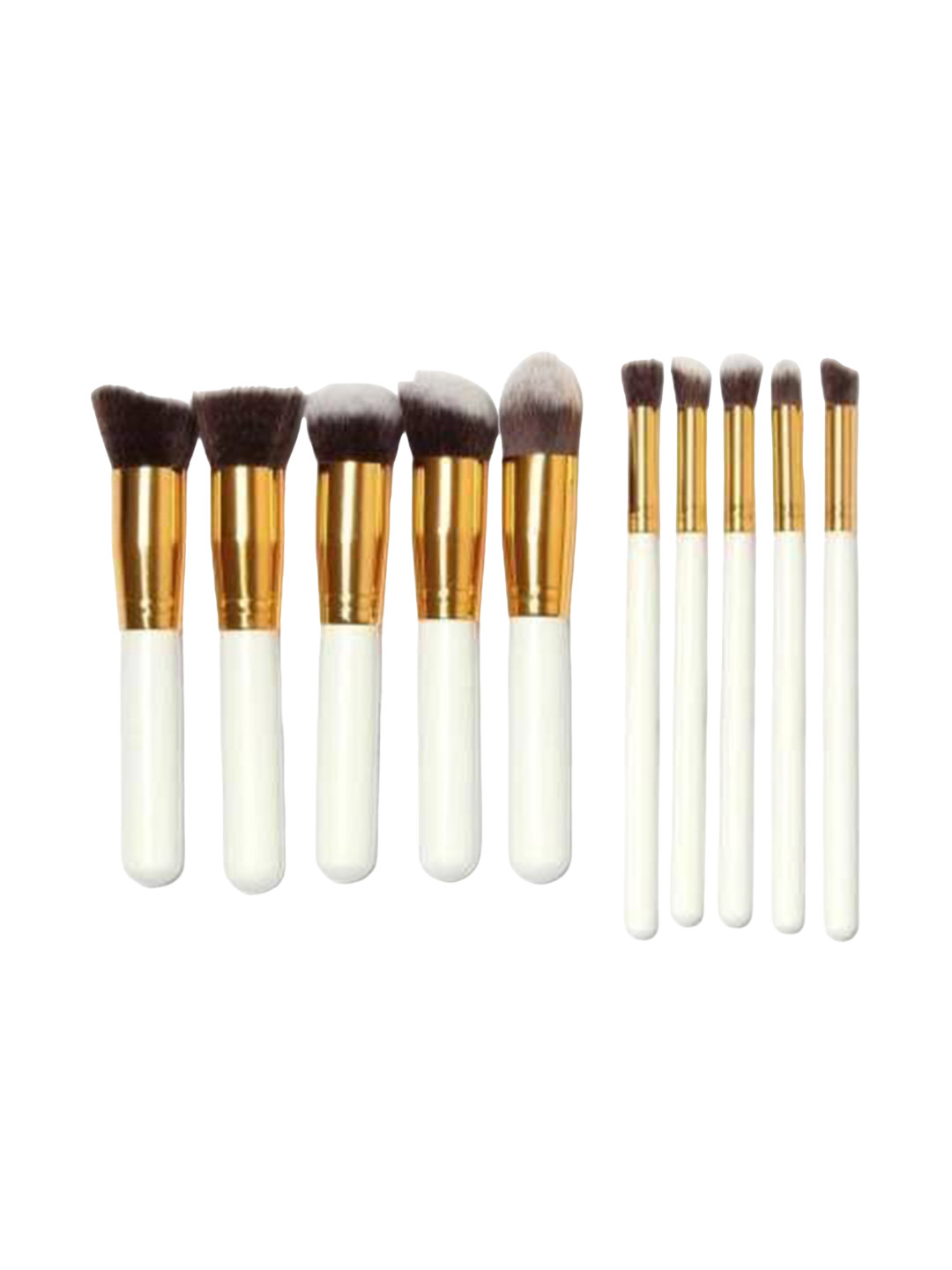 

Yoana Set Of 10-Pcs Makeup Brush, White