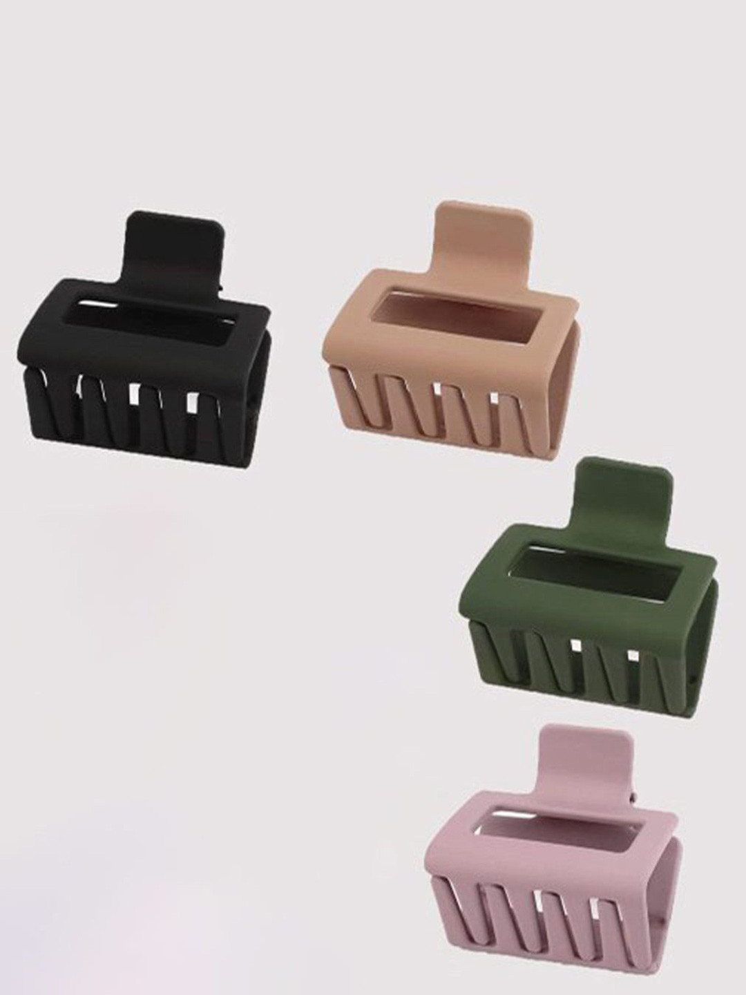 

Softwrap Women Set of 6 Claw Clip, Pink