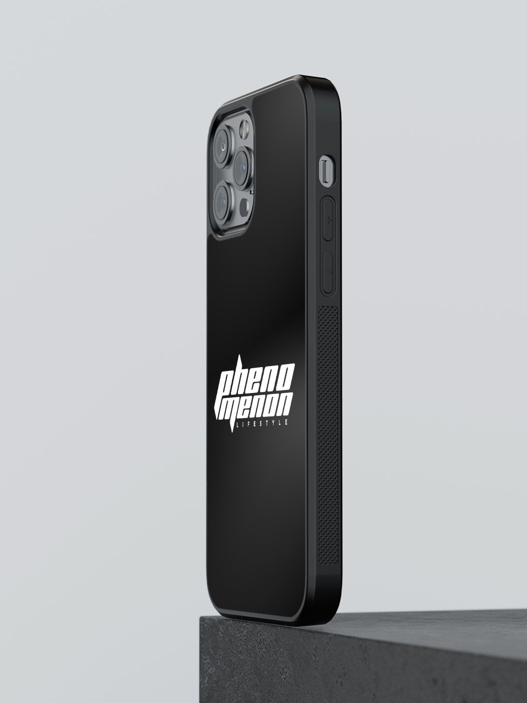 

macmerise Typography Printed iPhone 13 Pro Back Case Mobile Accessories, Black