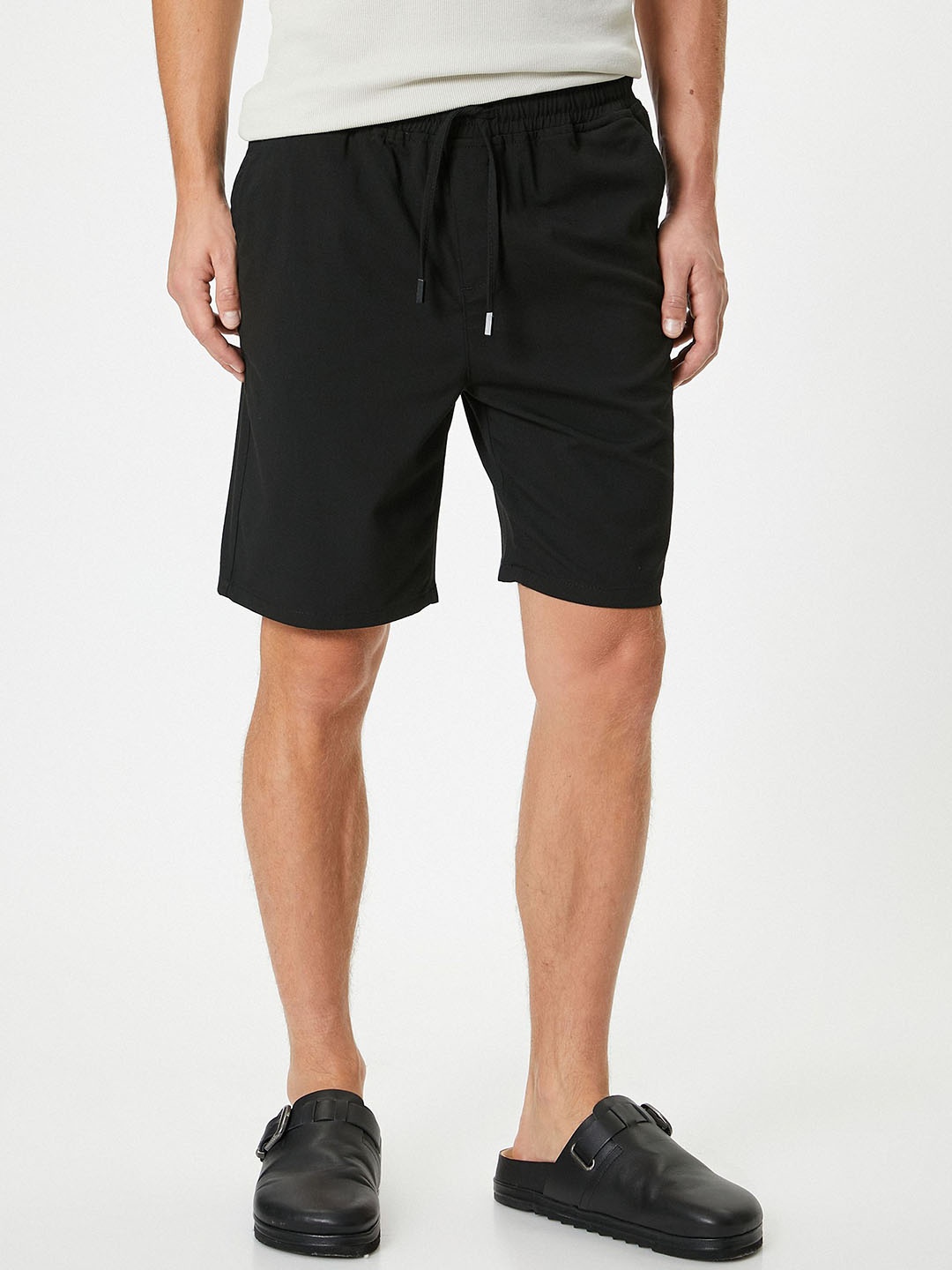 

Koton Men Slim Fit Shorts, Black