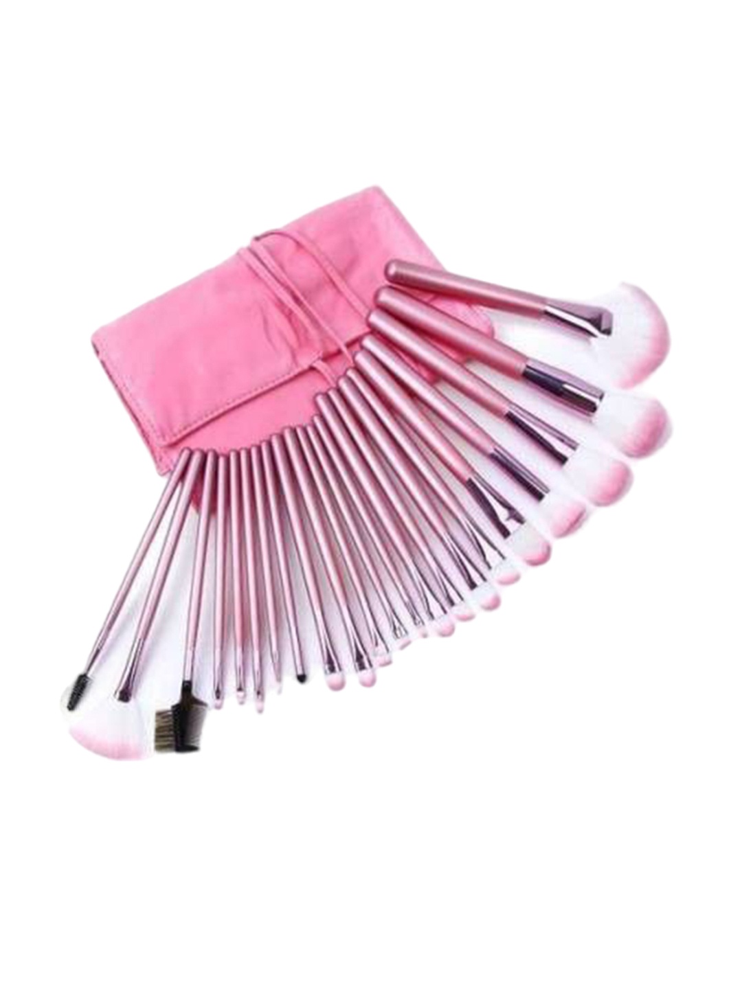 

Yoana Set of 24 Professional Cosmetic Makeup Brushes, Pink