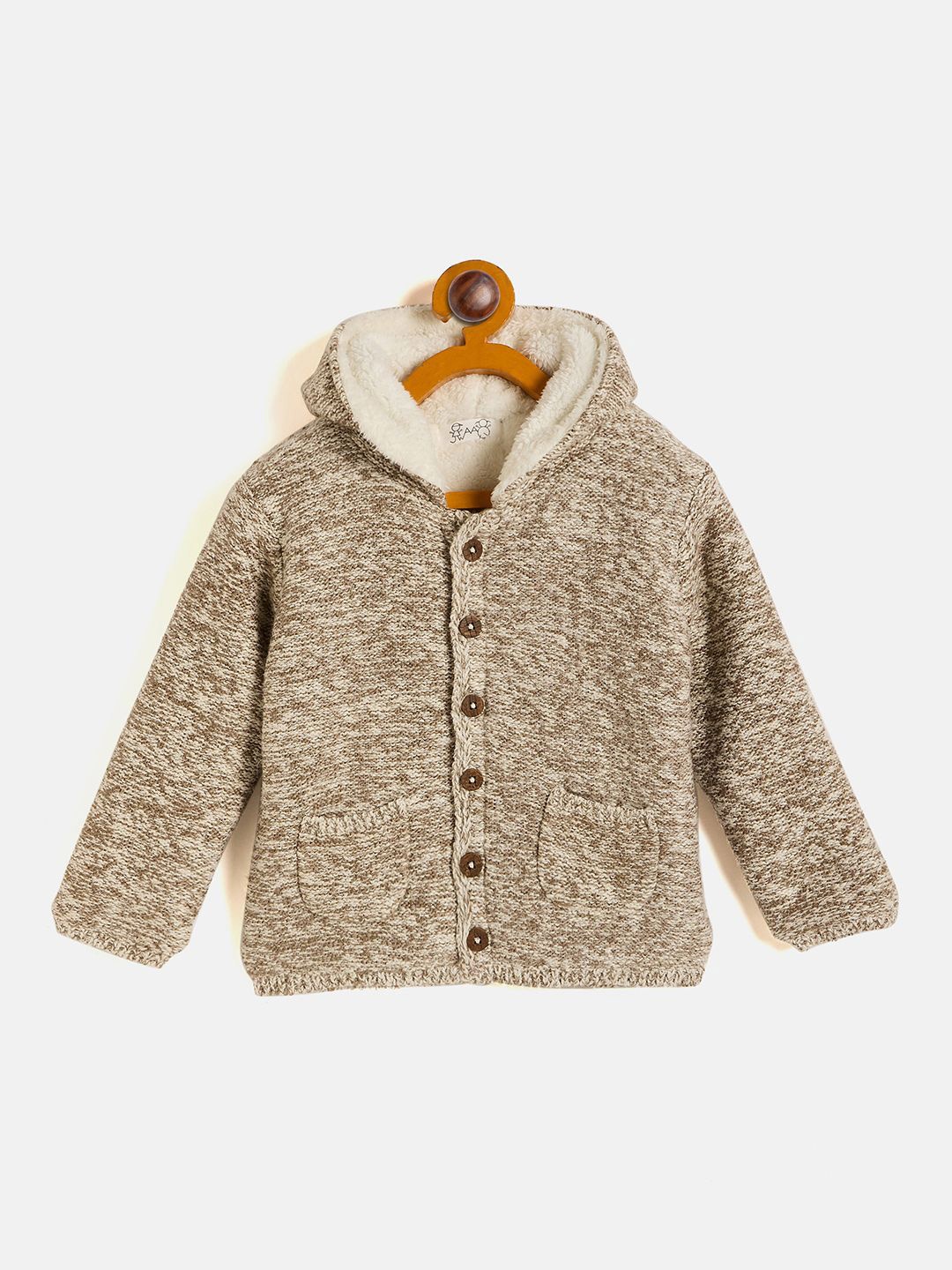 

JWAAQ Unisex Kids Cardigan, Beige