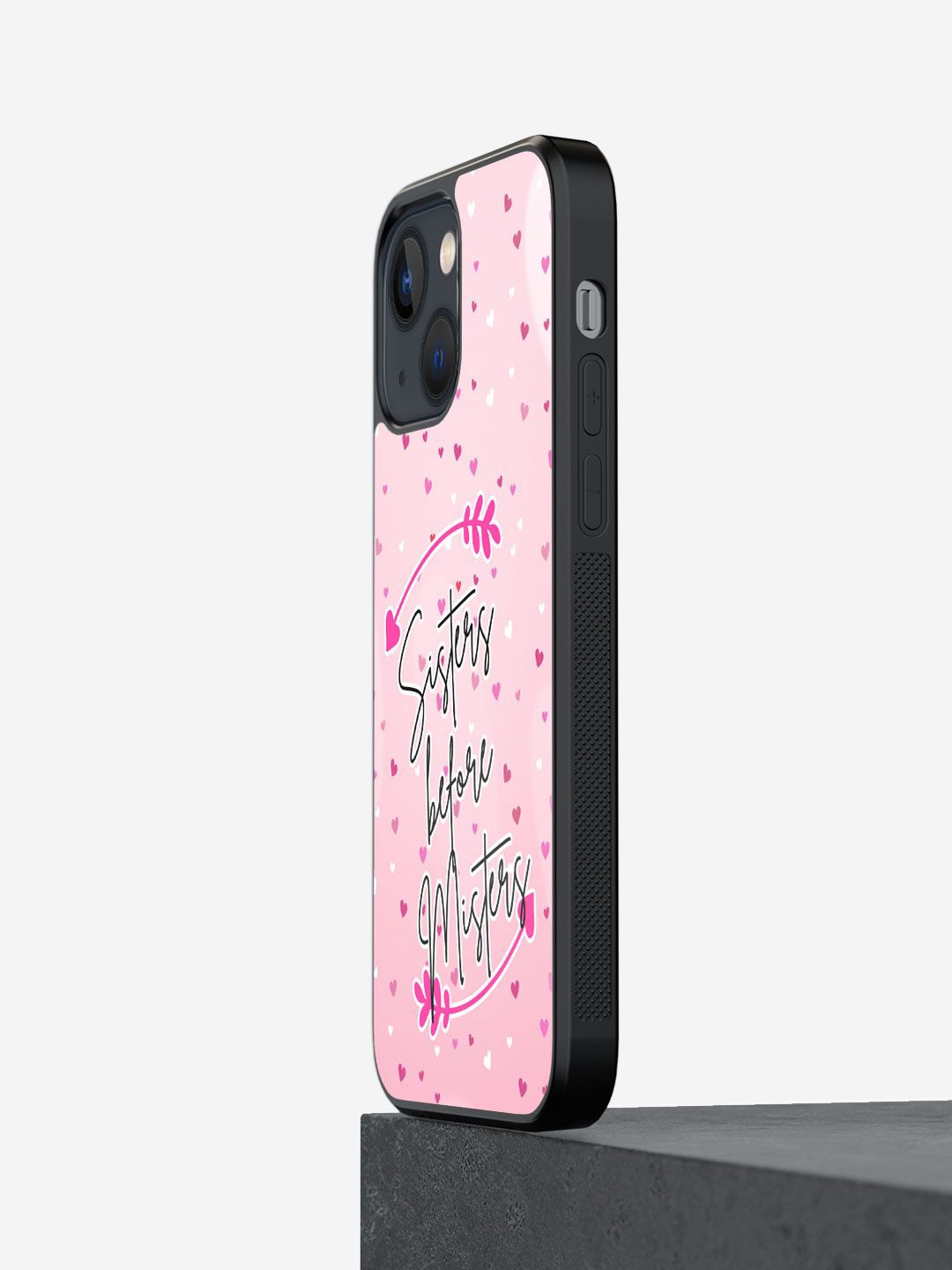 

macmerise Typography Printed iPhone 13 Mini Back Case Mobile Accessories, Pink