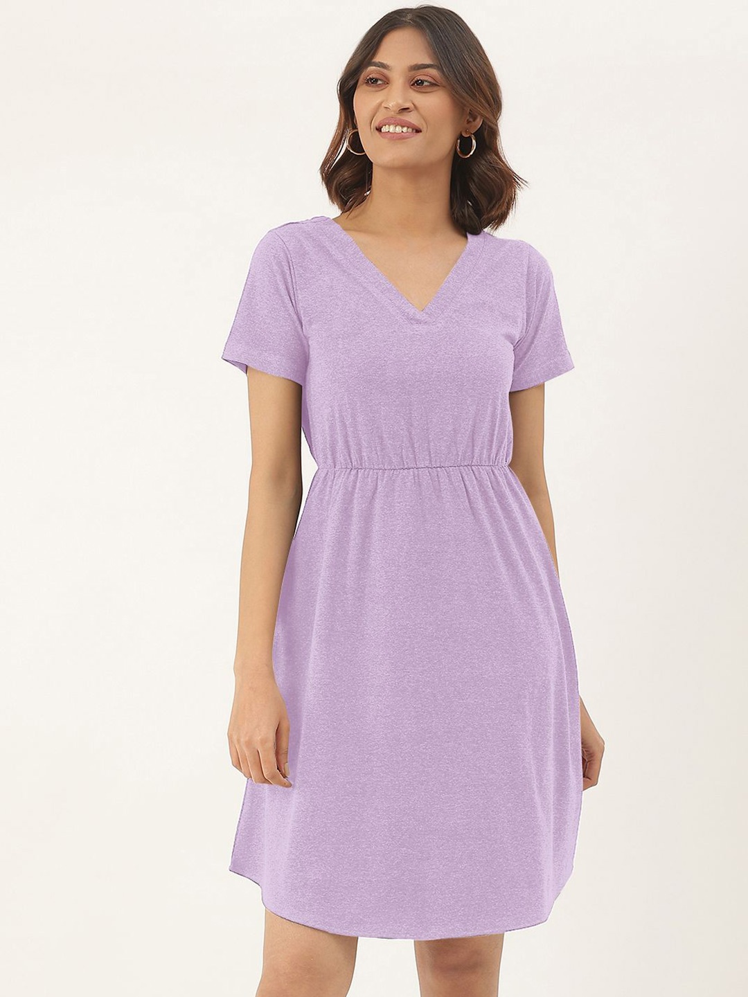 

BRINNS Fit & Flare Dress, Lavender