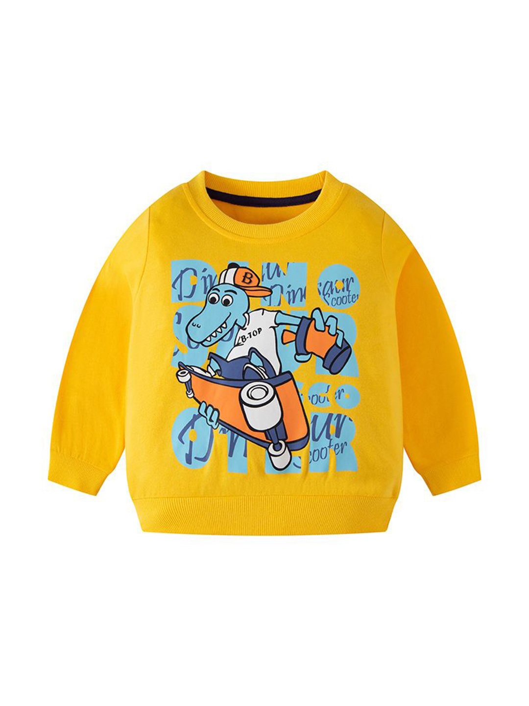 

StyleCast Unisex Kids Printed Sweatshirt, Yellow