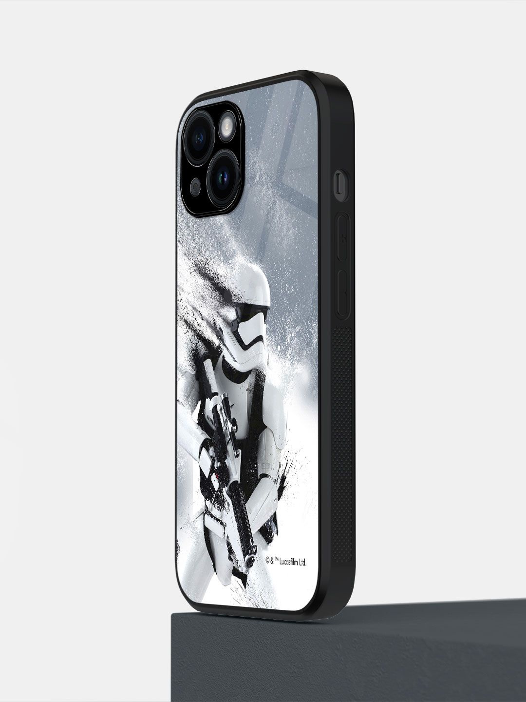 

macmerise Cartoon Characters Printed iPhone 14 Back Case Mobile Accessories, White