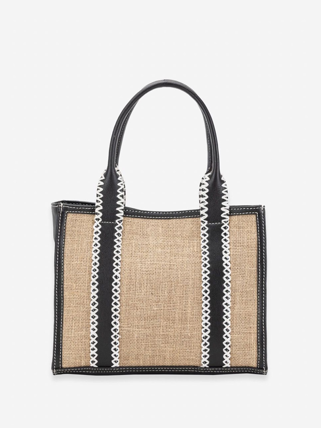 

Abelardo De Moda Leather Oversized Structured Shoulder Bag, Tan