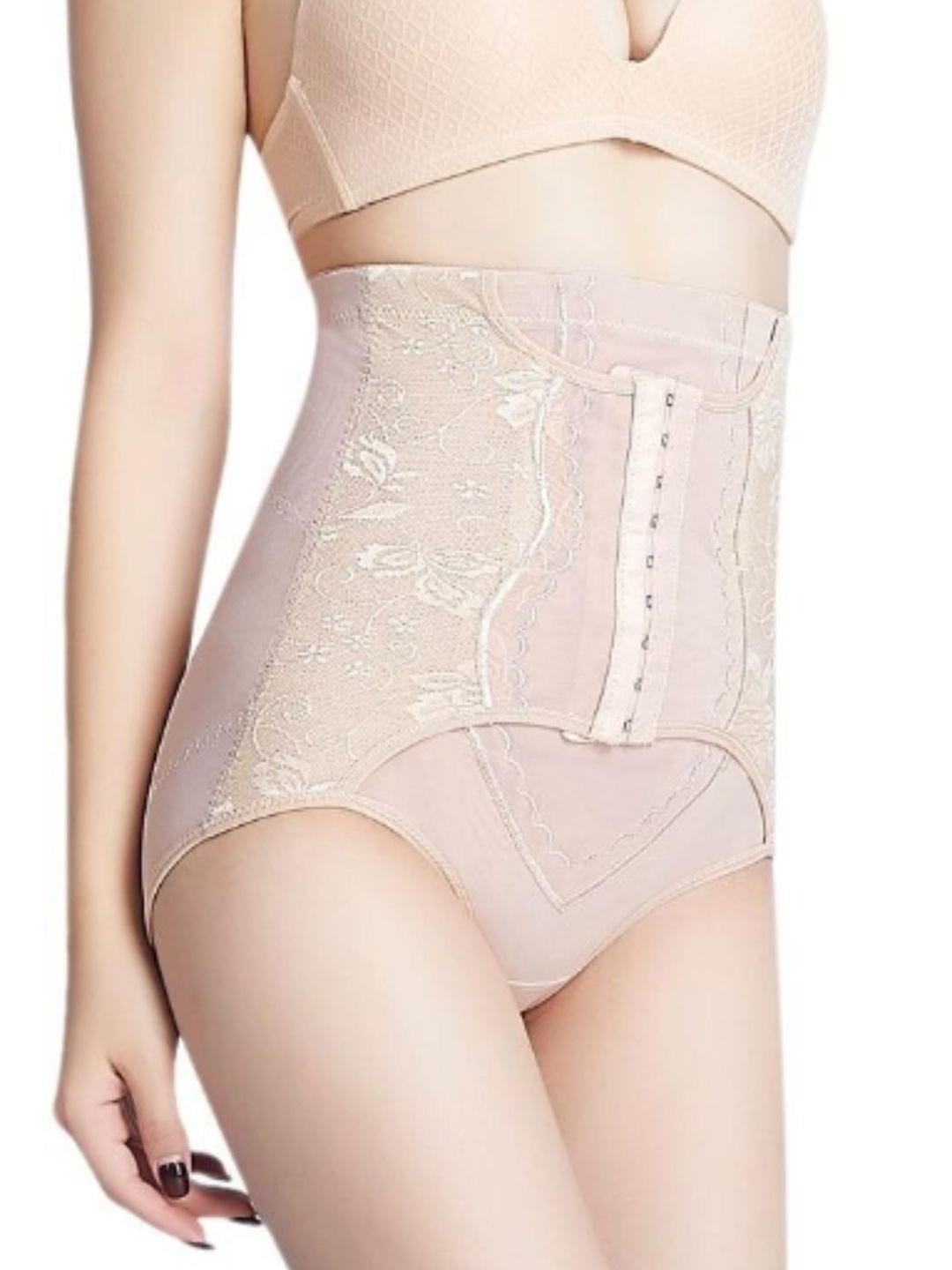 

OLSIC High-Rise Tummy Shapewear, Beige