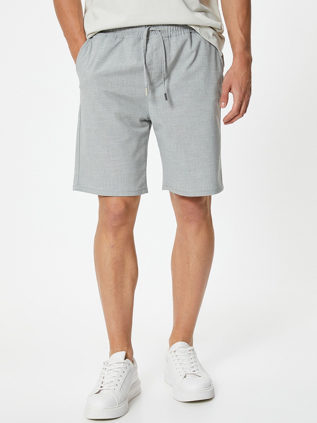 

Koton Men Slim Fit Shorts, Grey