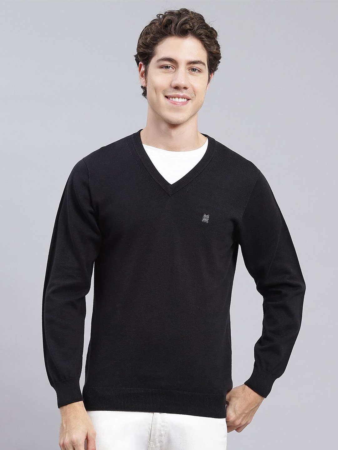 

Monte Carlo Men Pullover, Black