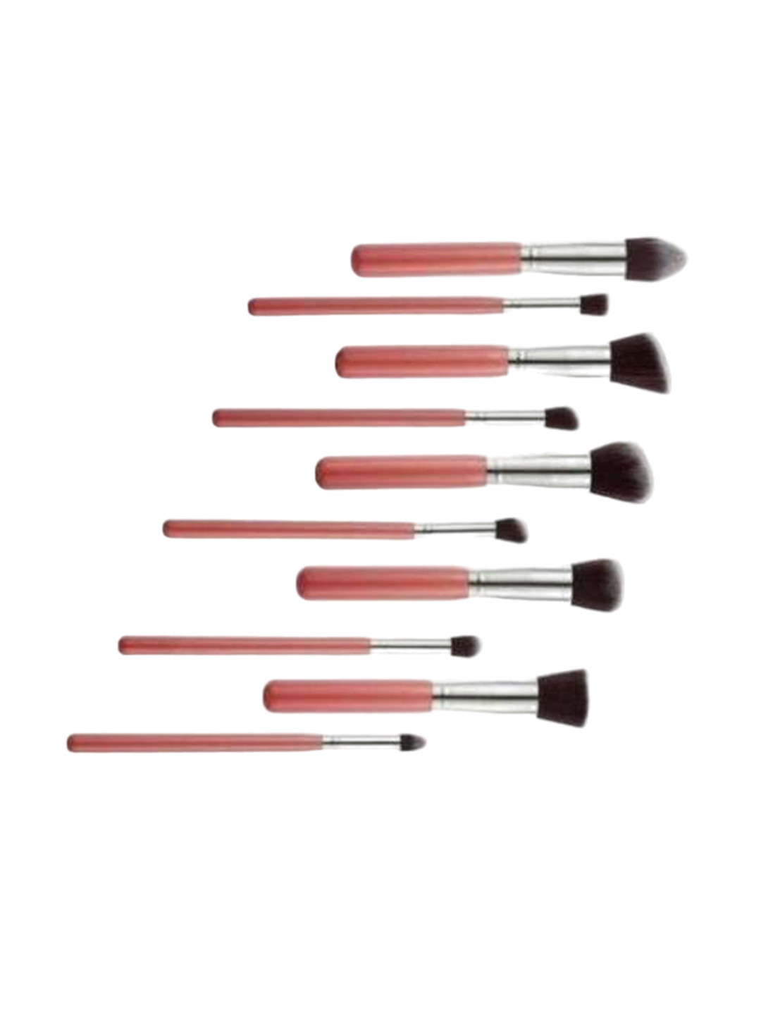 

Yoana Set Of 10 Makeup Brush Set, Pink