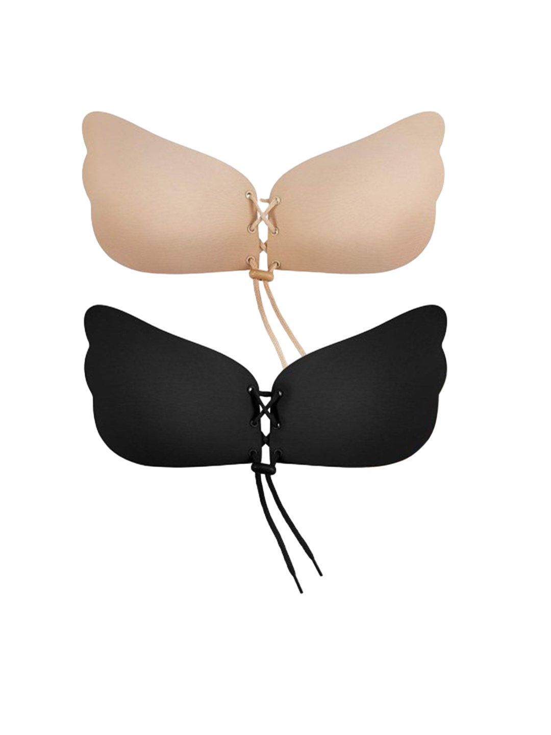 

Xivir Set of 2 All Day Comfort Stick-On Lingerie accessories, Beige