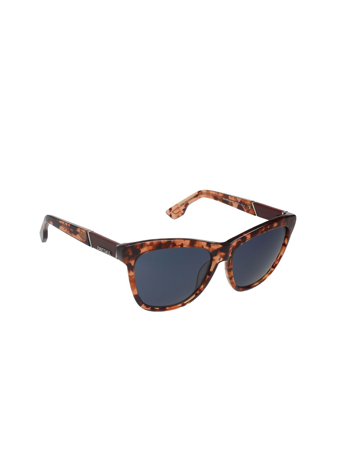 

DIESEL Women Cateye Sunglasses with UV Protected Lens DL0141 54V 57 S-Blue