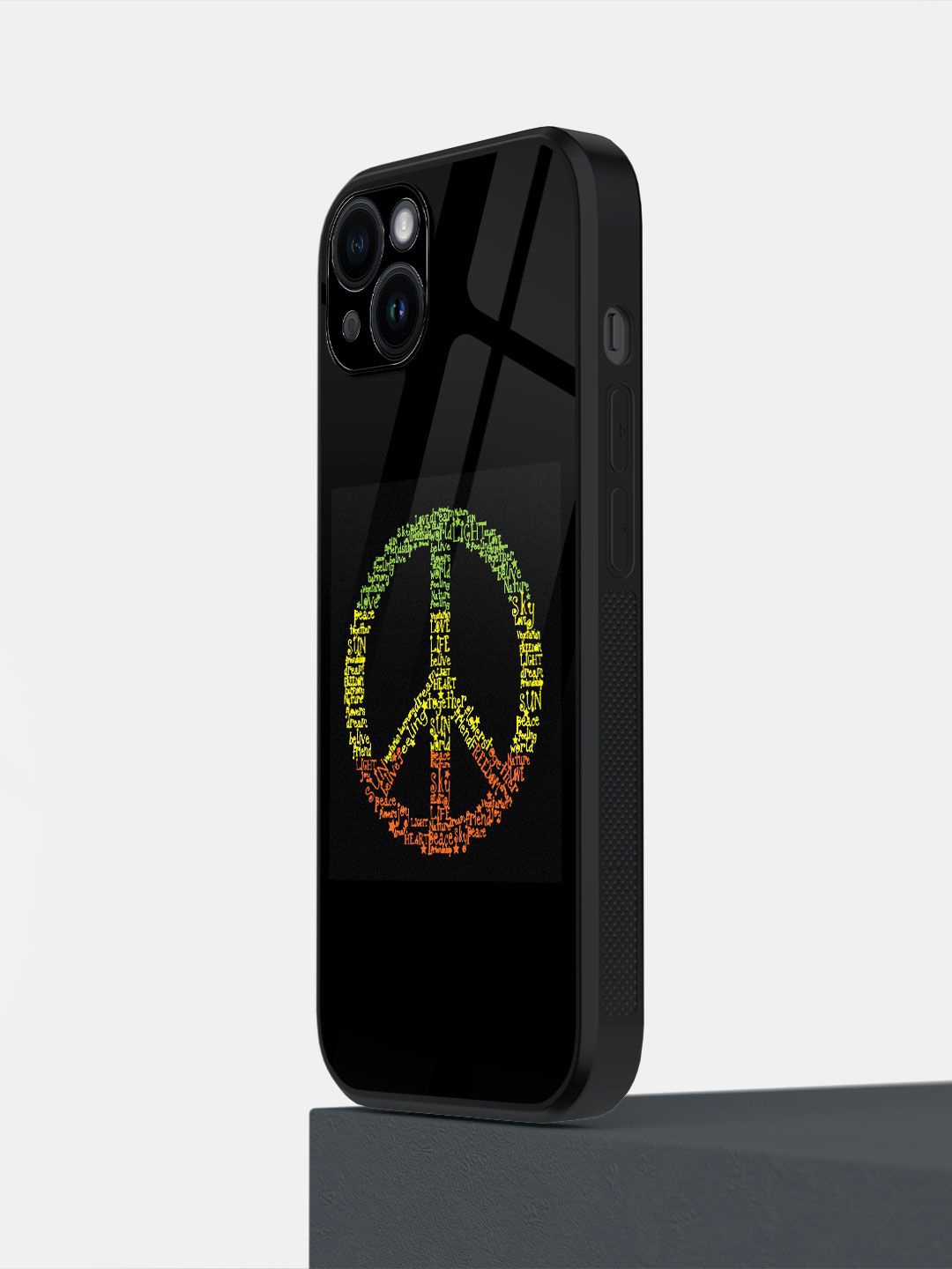 

macmerise Typography Printed iPhone 14 Plus Back Case Mobile Accessories, Black