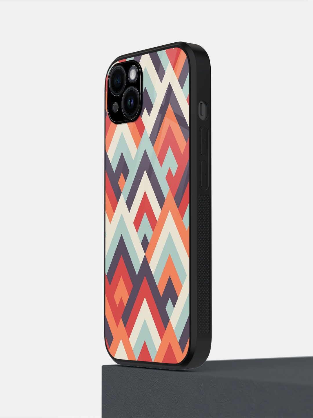 

macmerise Quirky Printed iPhone 14 Plus Back Case Mobile Accessories, Red