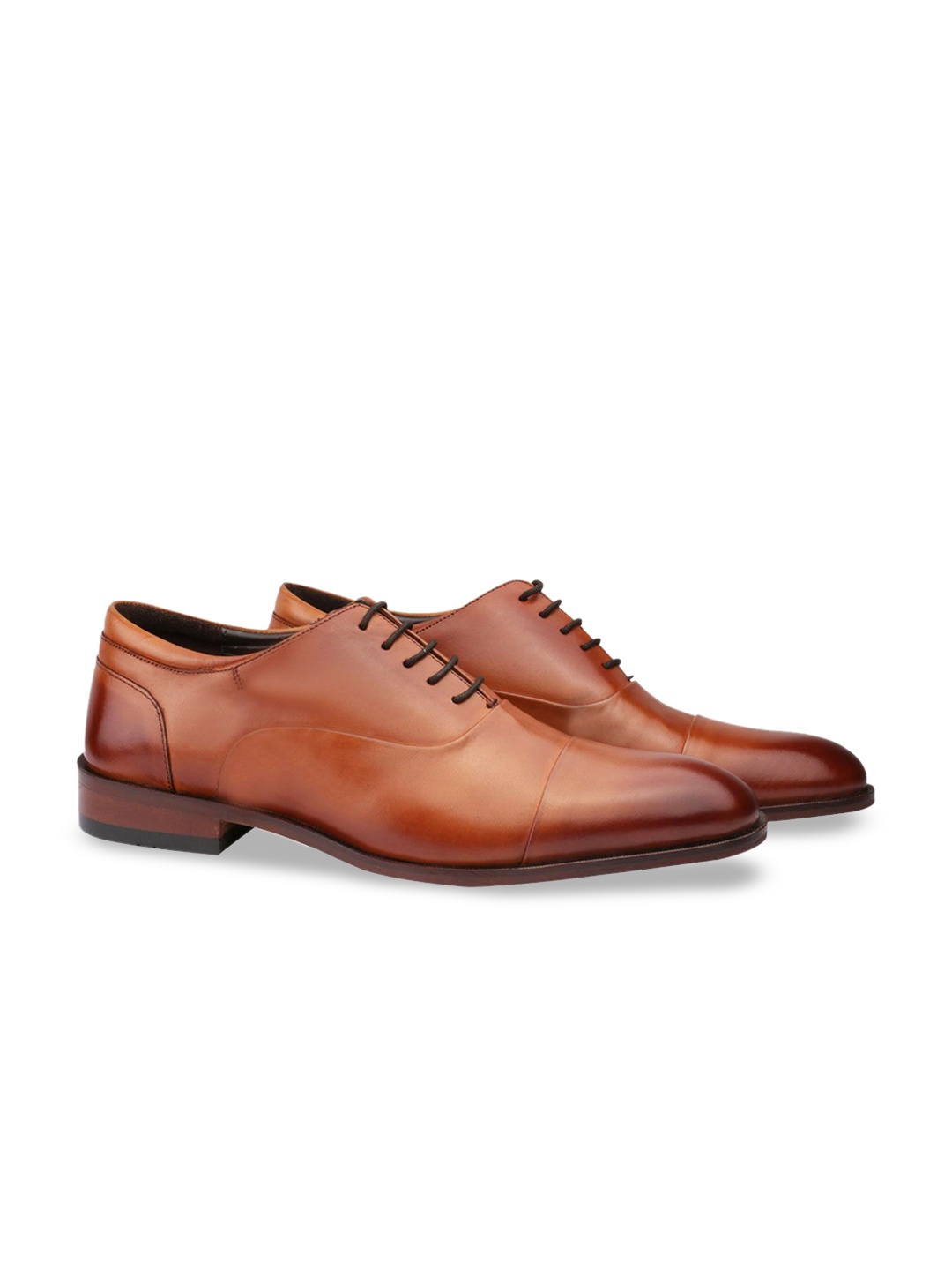 

Harrykson London Men Leather Formal Oxfords, Tan