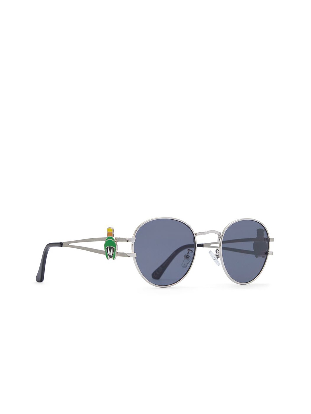 

ALDO Men Round Sunglasses MARVINSHADES040, Silver