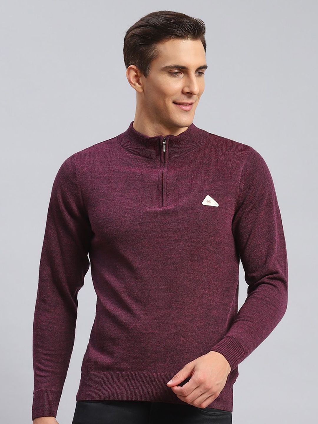 

Monte Carlo Men Woollen Pullover, Purple