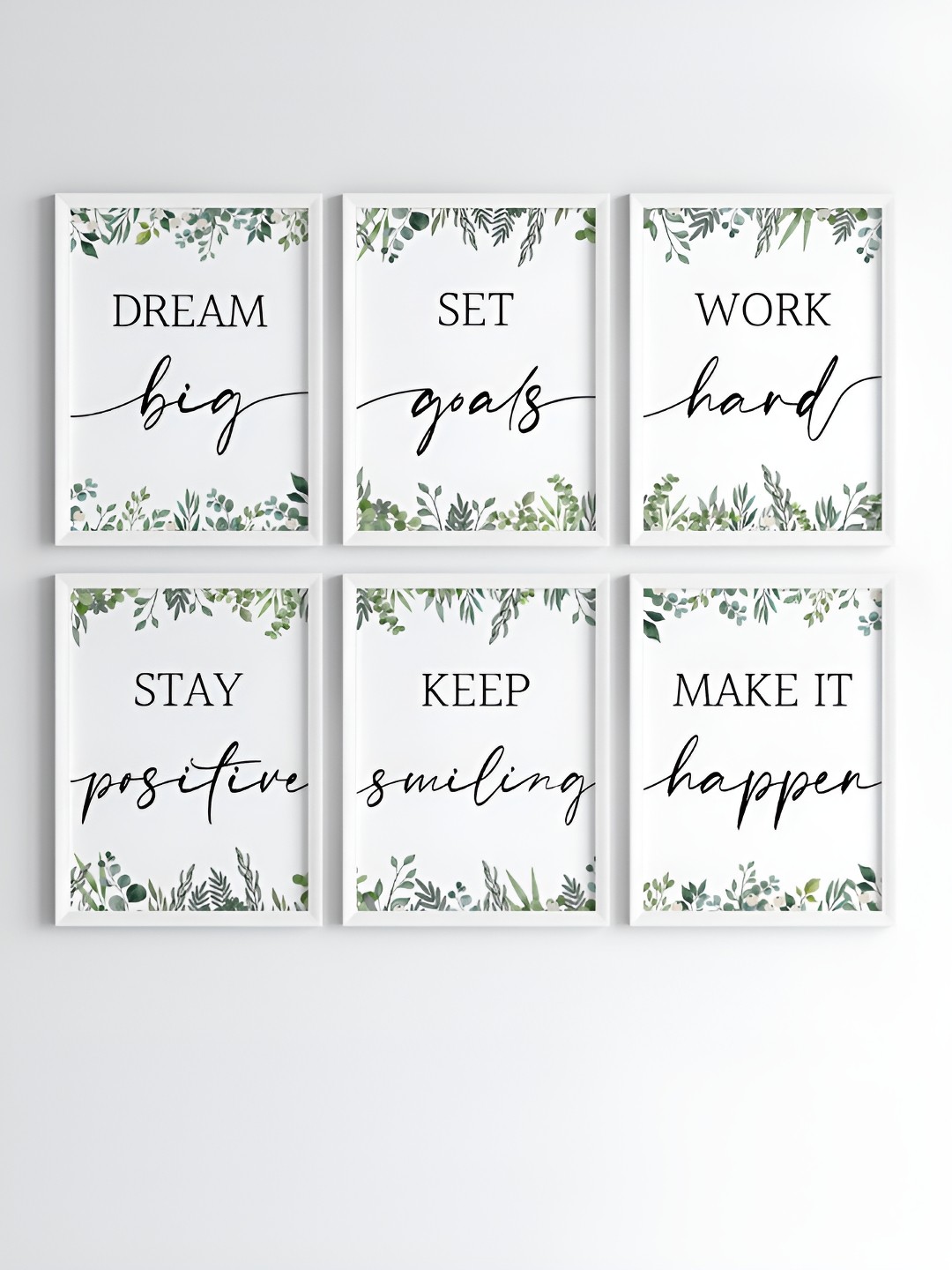 

My Kids Wall White & Black 6 Pieces Other Wall Art