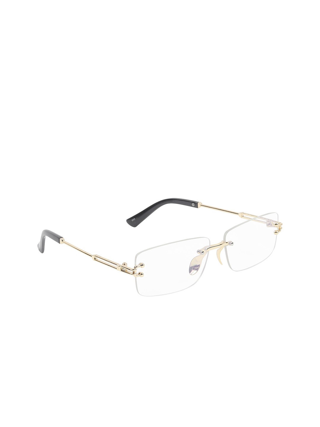 

ALIGATORR Unisex Rectangle Frame, Gold