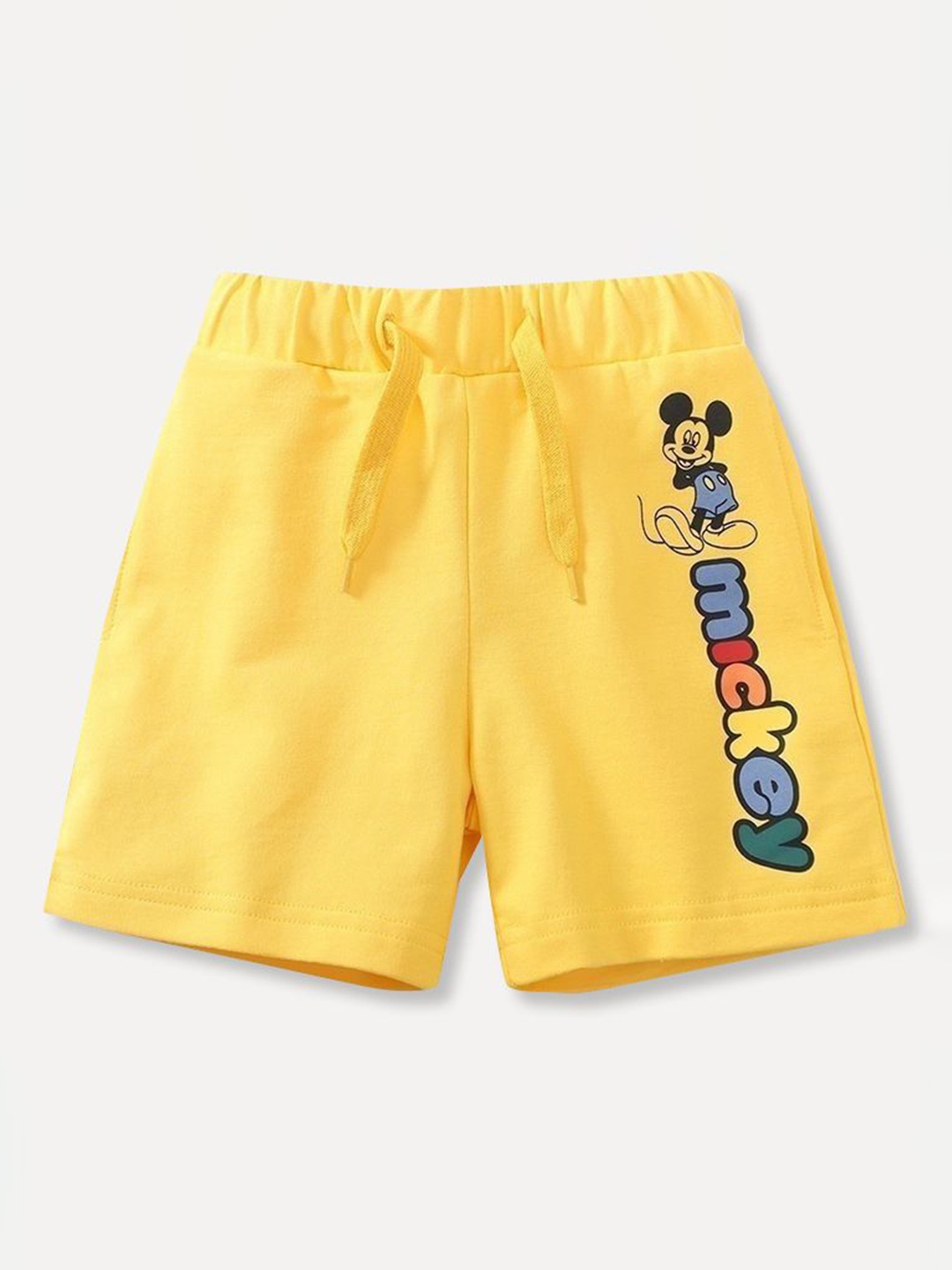 

StyleCast Boys Graphic Printed Shorts, Yellow