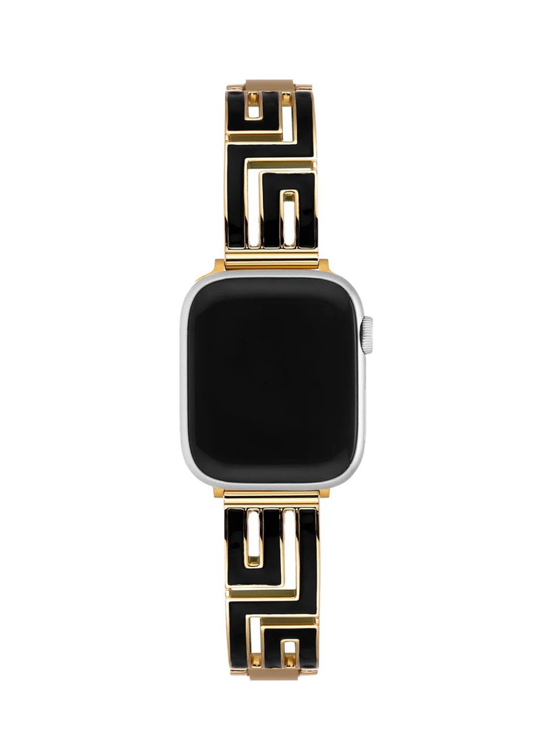 

PEEPERLY Metal Hollow Diamond iWatch Smartwatch Strap, Gold