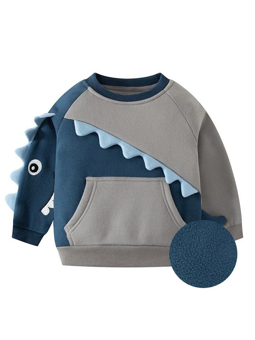 

StyleCast Boys Colourblocked Sweatshirt, Grey