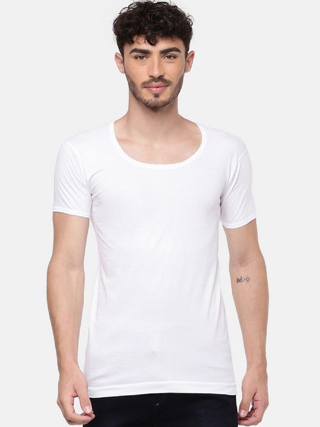 

Ramraj Pack Of 2 Cotton Undershirt Vests R2RiseUpRNSVP5P, White