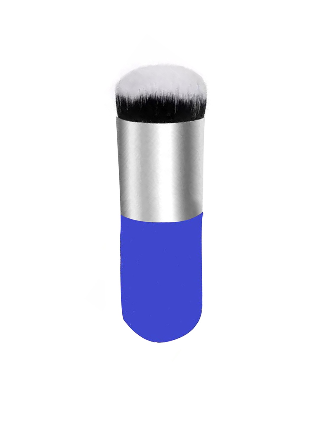 

Yoana Chubby Pier Soft Fiber Bristles Foundation Makeup Brush, Blue