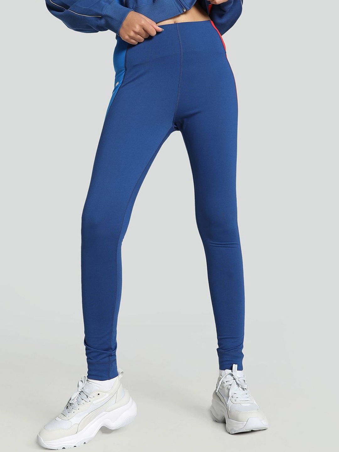 

PUMA Motorsport BMW M Logo Printed Leggings, Blue
