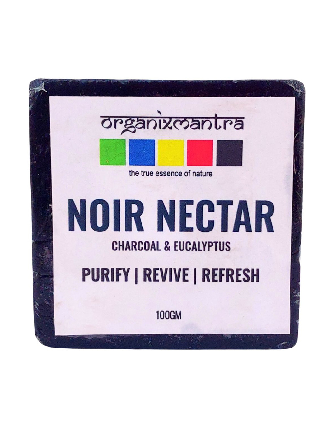 

Organix Mantra Noir Nectar Bath Soap With Activated Charcoal-100g, Black