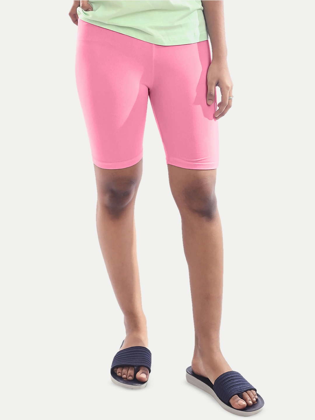 

BAESD Girls Skinny Fit Shorts, Pink