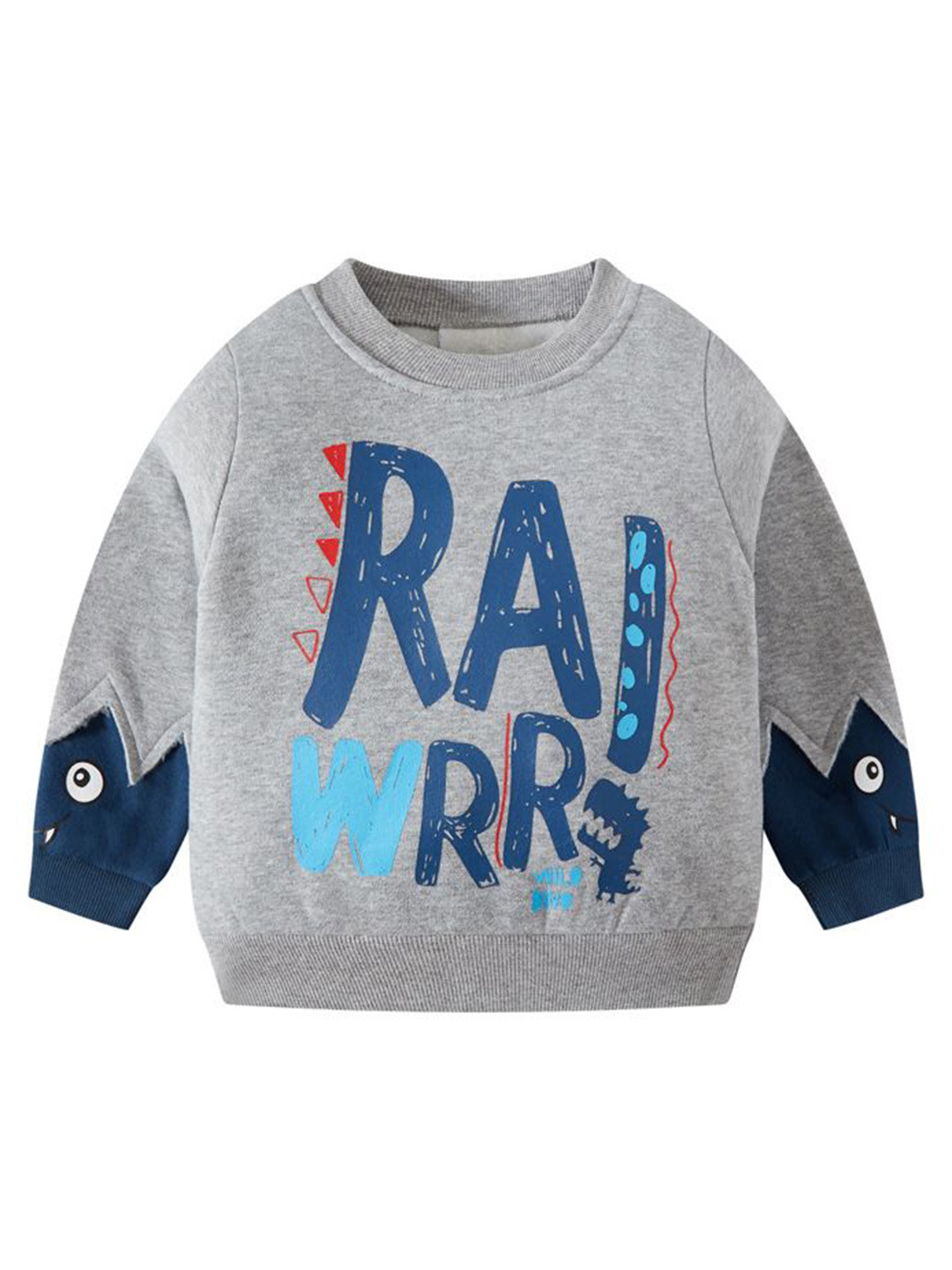 

StyleCast Unisex Kids Printed Sweatshirt, Grey