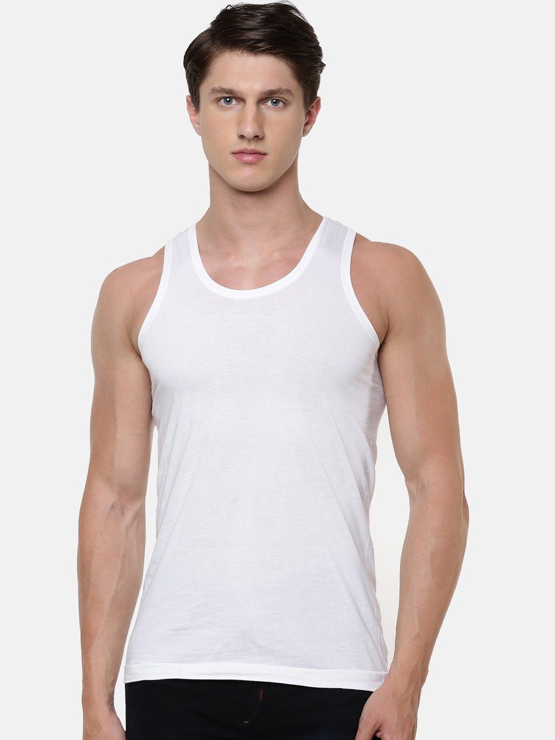 

Ramraj Pack Of 3 Cotton Undershirt Vests R1SukraRNPlus5P, White