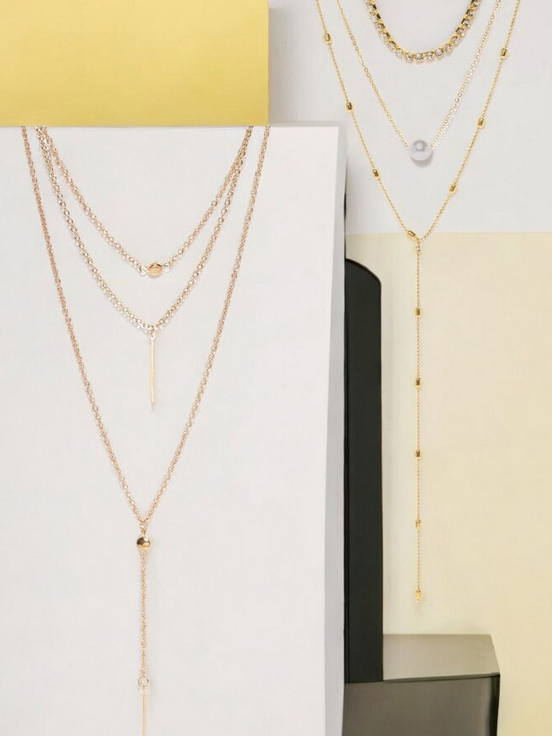 

fabula Layered Necklace, Gold