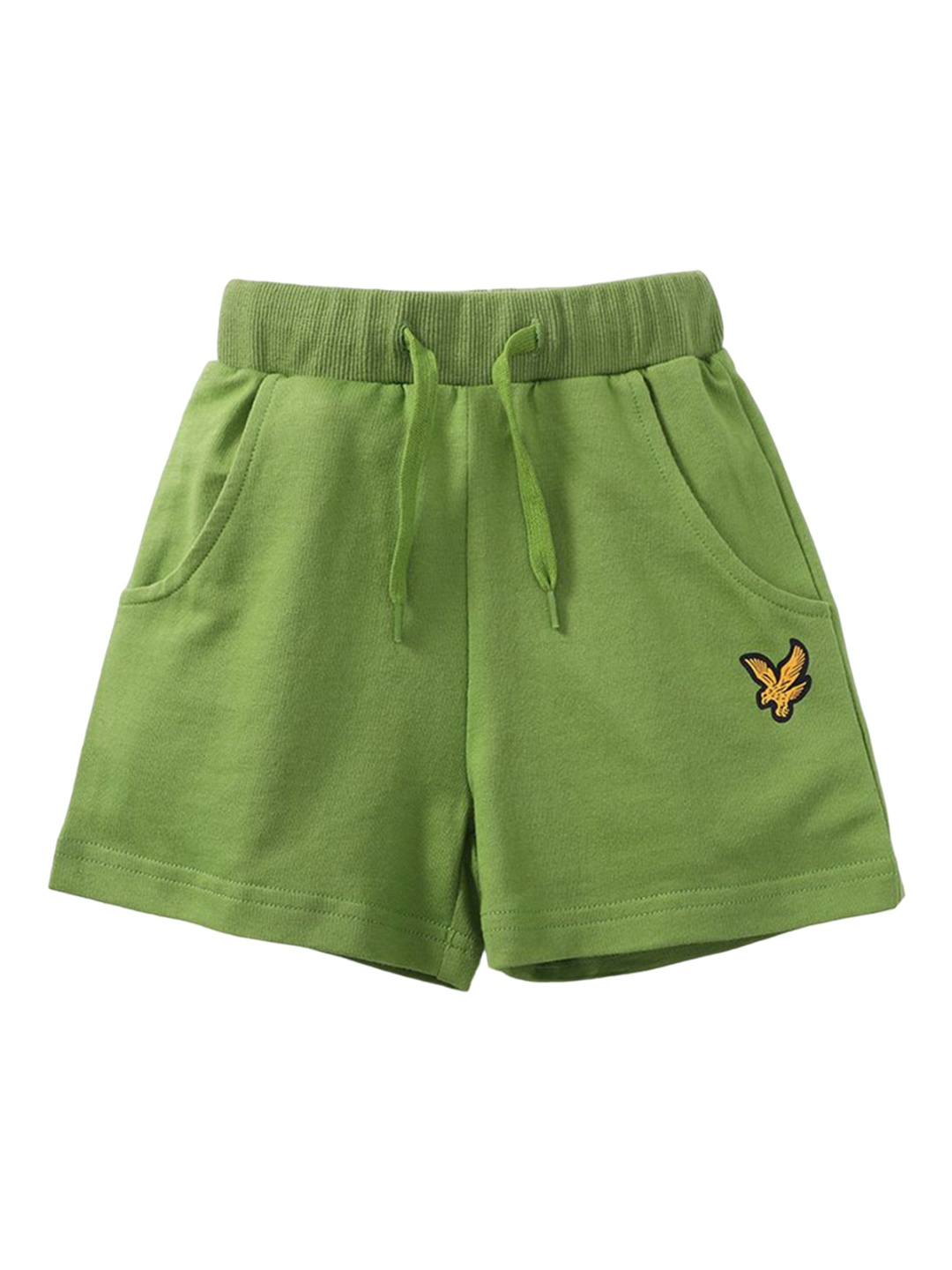 

StyleCast Boys Solid Drawstring Shorts, Green