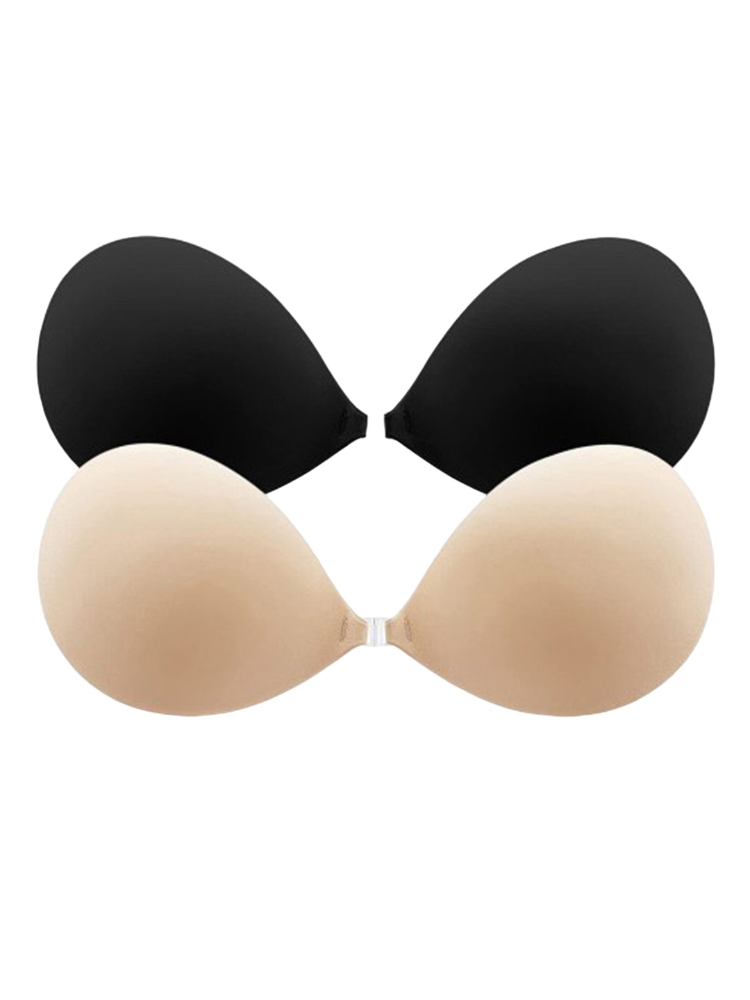 

Xivir Set of 2 Reusable Stick-On Lingerie accessories, Beige