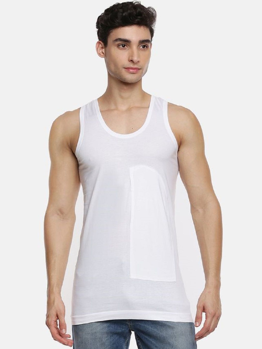

Ramraj Pack Of 2 Cotton Undershirt Vests R2SukraPKTRNW4P, White