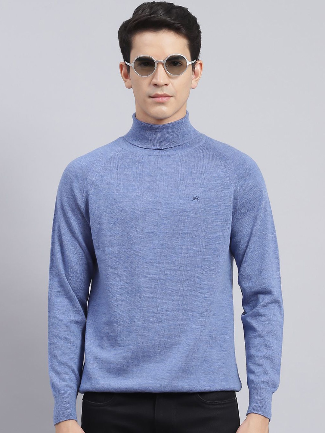 

Monte Carlo Men Woollen Pullover, Blue