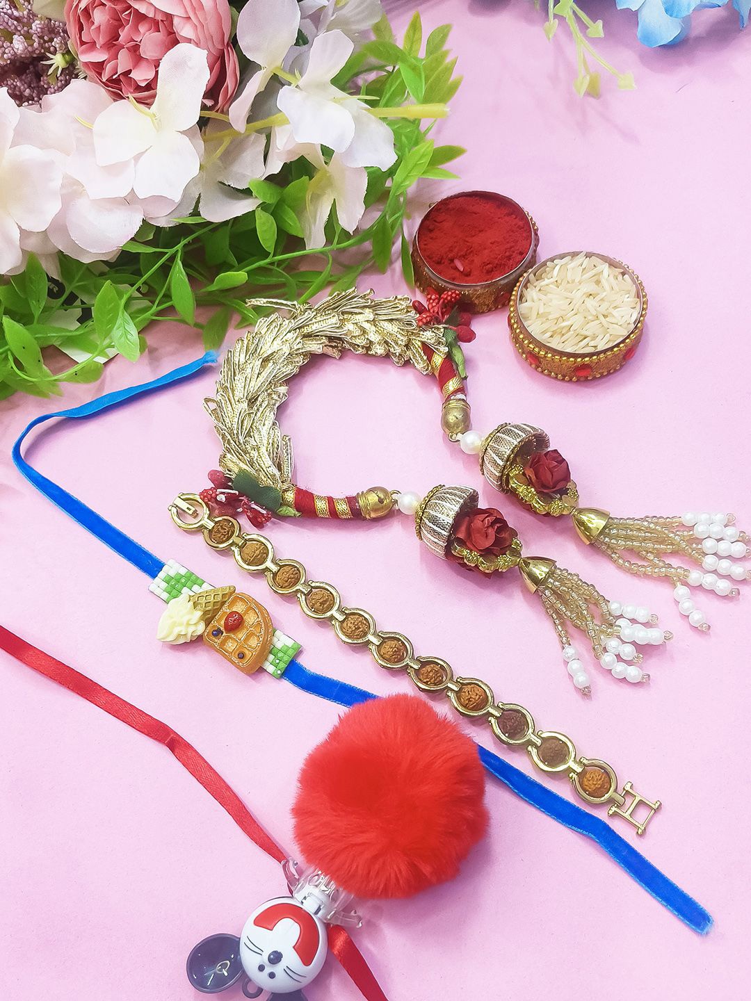 

StileAdda Thread Rakhi, Blue
