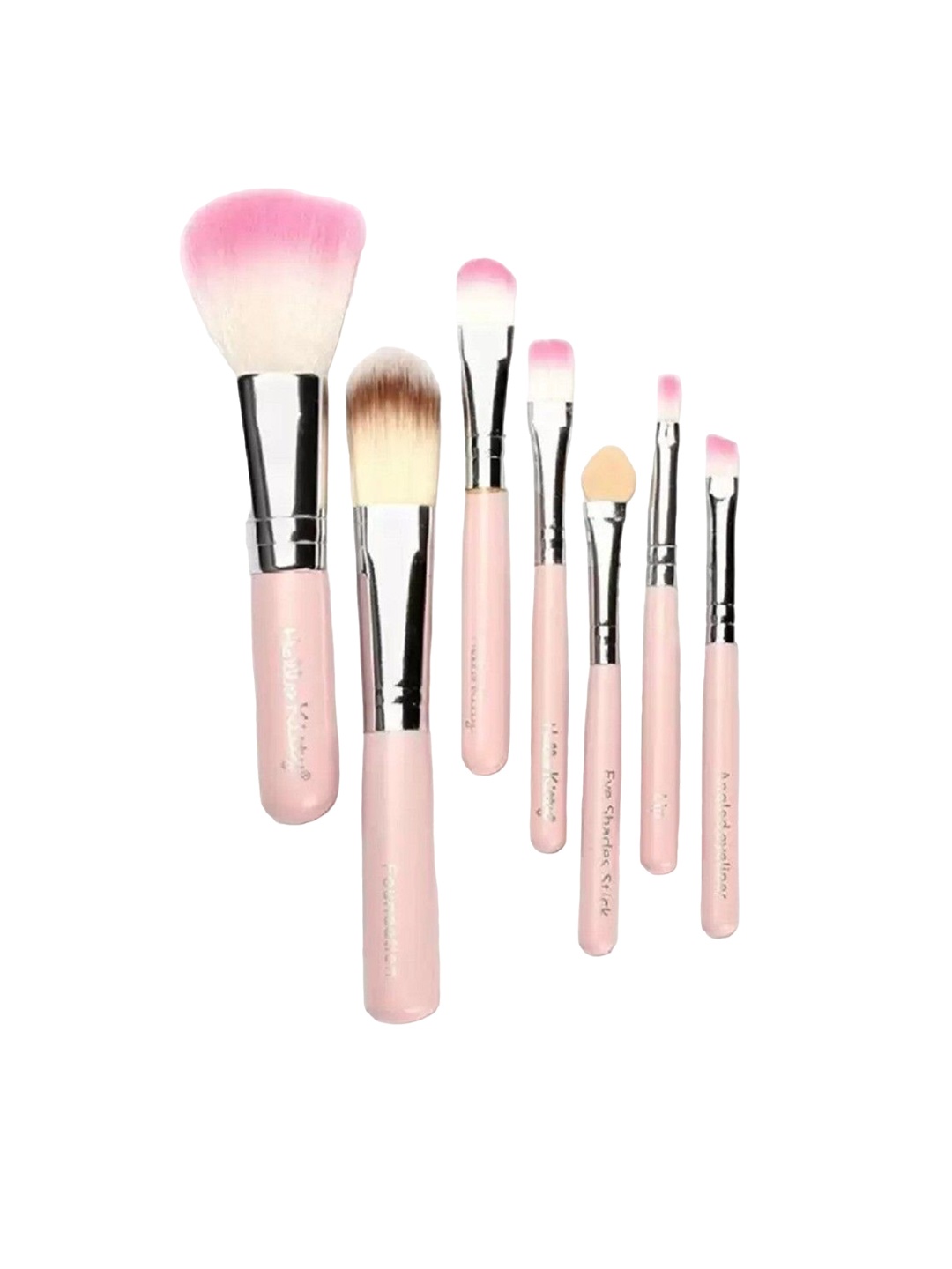 

Yoana Set of 7 Hello Kitty Mini Makeup Brush Kit, Pink