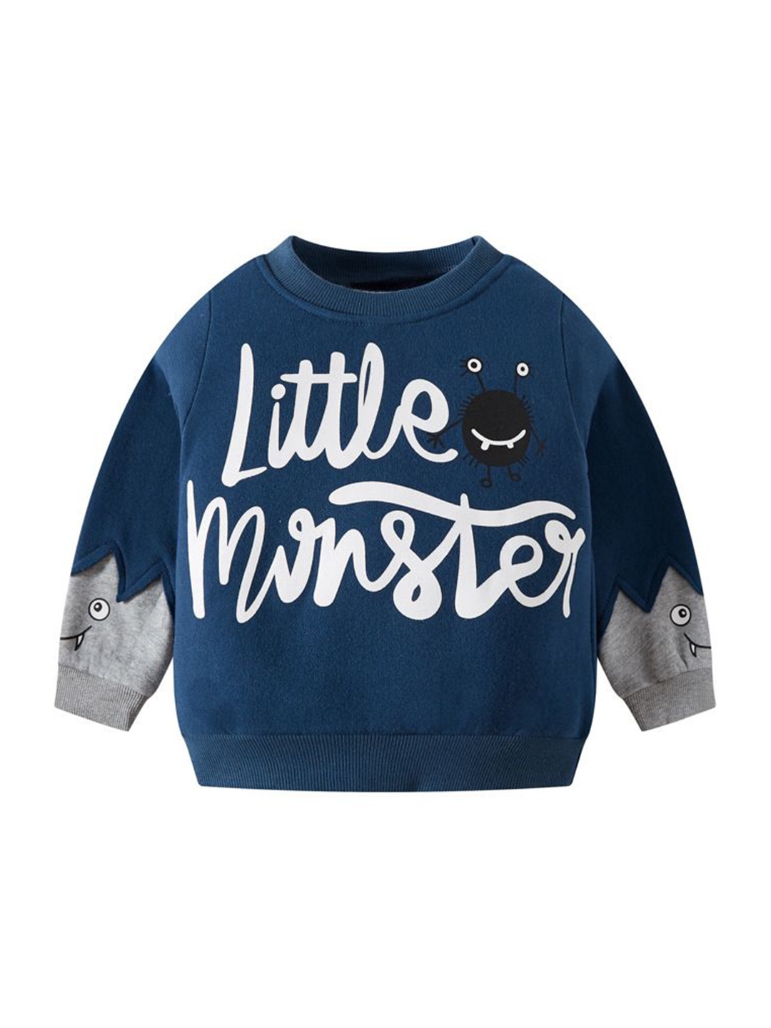 

StyleCast Unisex Kids Printed Sweatshirt, Navy blue
