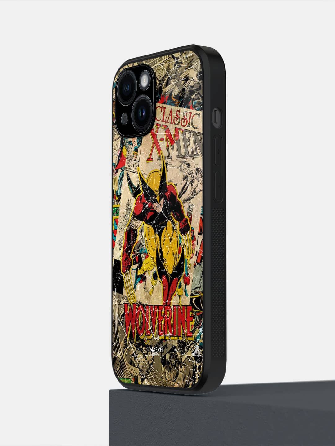 

macmerise Superhero Printed iPhone 14 Back Case Mobile Accessories, Beige