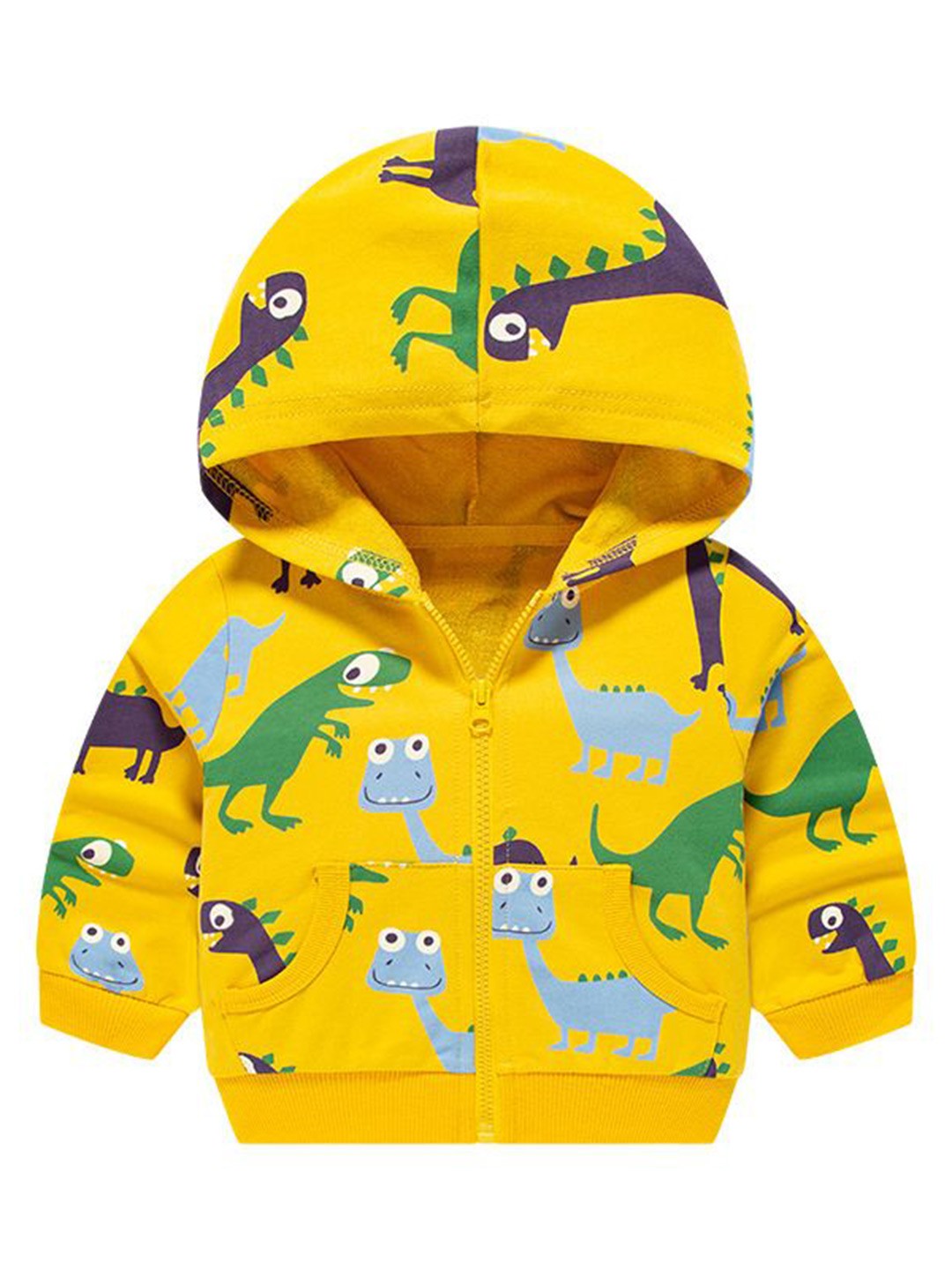 

StyleCast Unisex Kids Printed Hooded Sweatshirt, Yellow