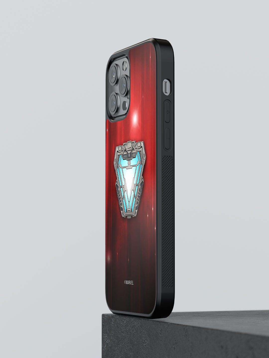 

macmerise Abstract Printed iPhone 13 Pro Back Case Mobile Accessories, Red