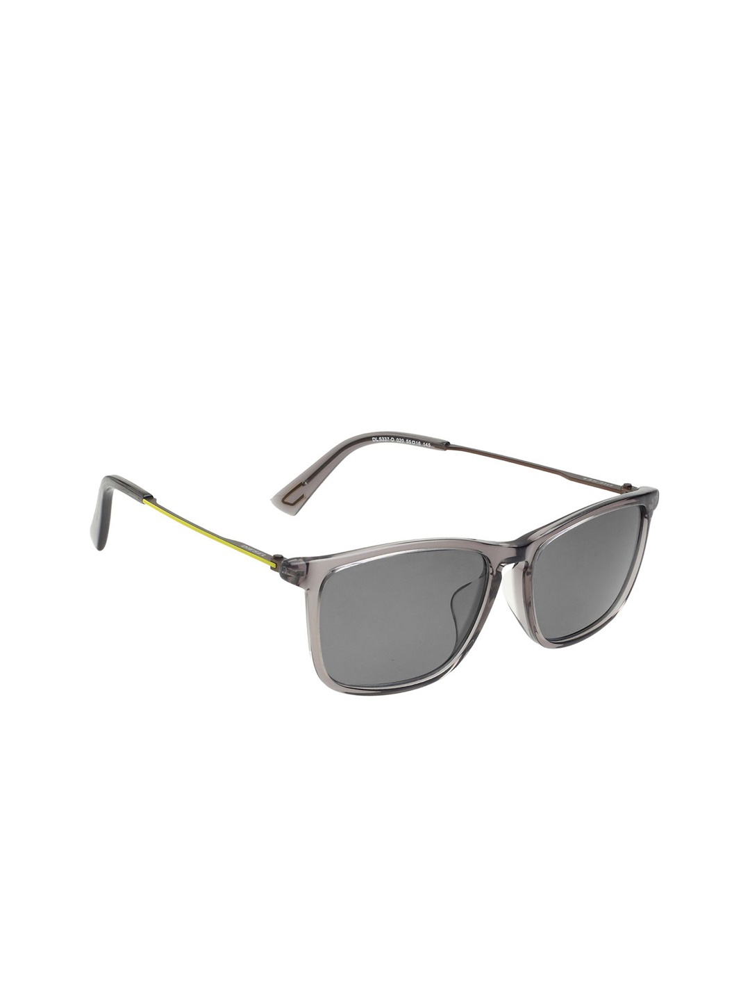 

DIESEL Unisex Square Sunglasses with UV Protected Lens DL 5337-D 020 55 S, Grey