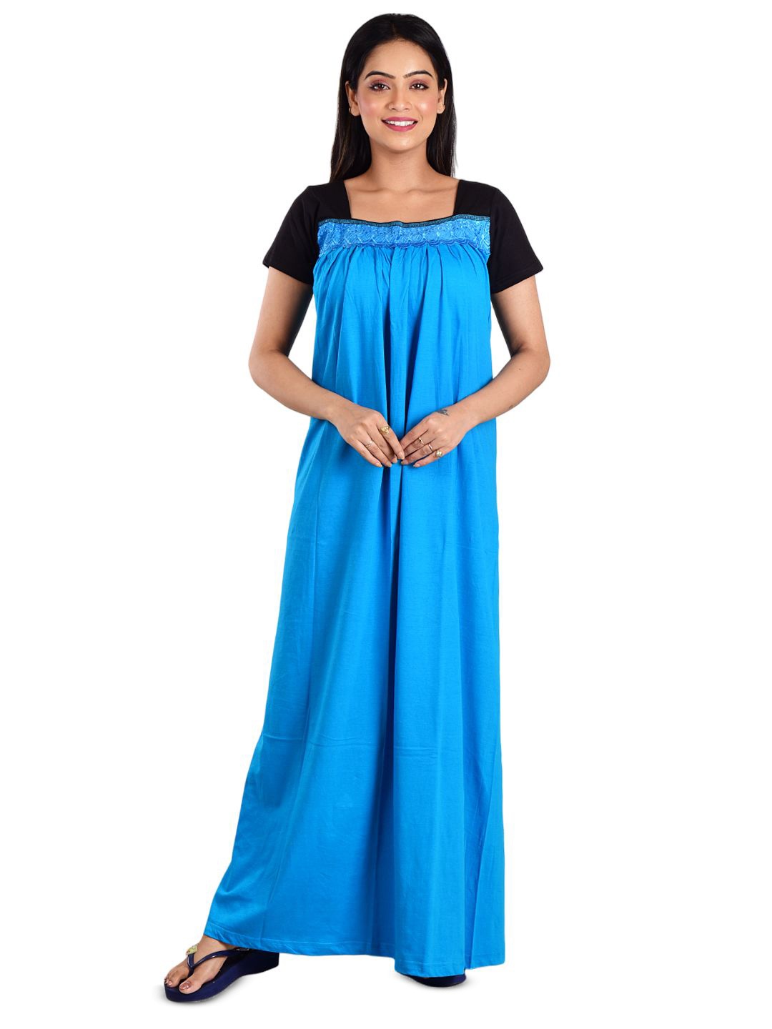 

DUI KONNA Everyday Maxi Nightdress, Blue