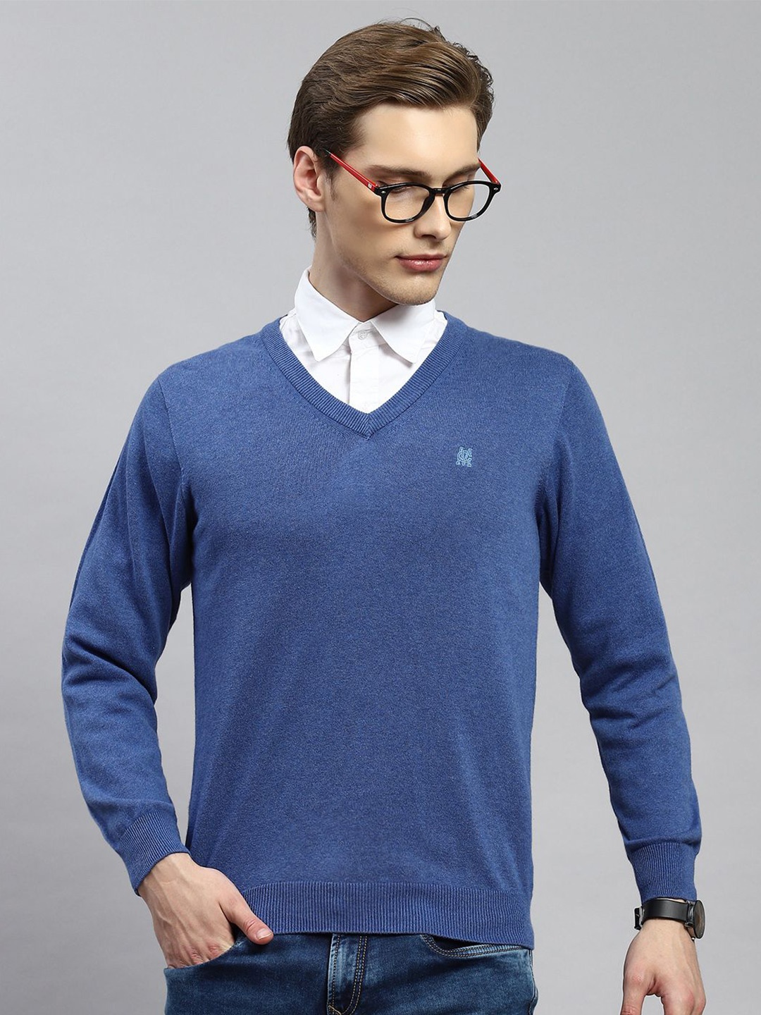 

Monte Carlo Men Pullover, Blue
