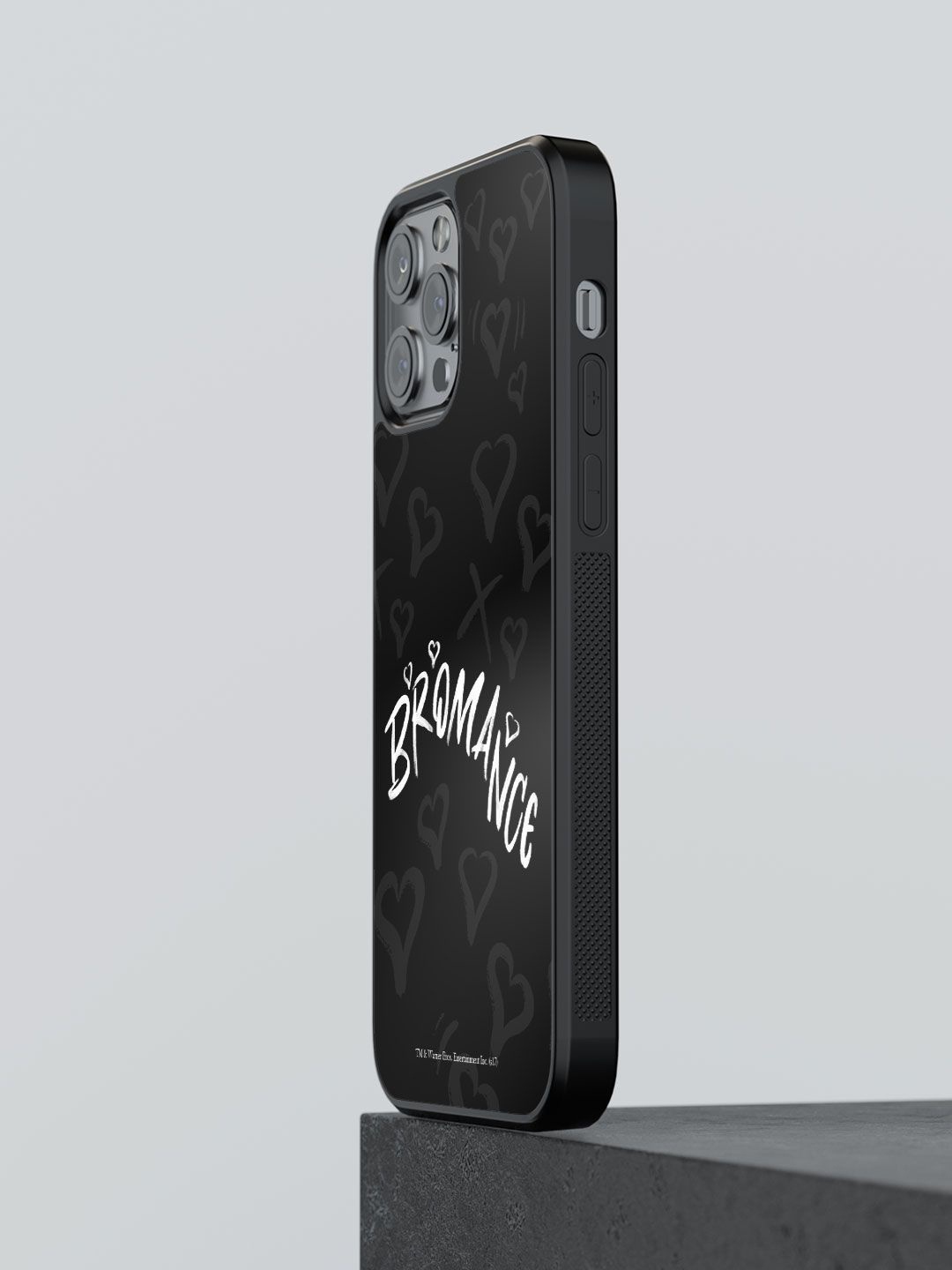 

macmerise Typography Printed iPhone 13 Pro Back Case Mobile Accessories, Black