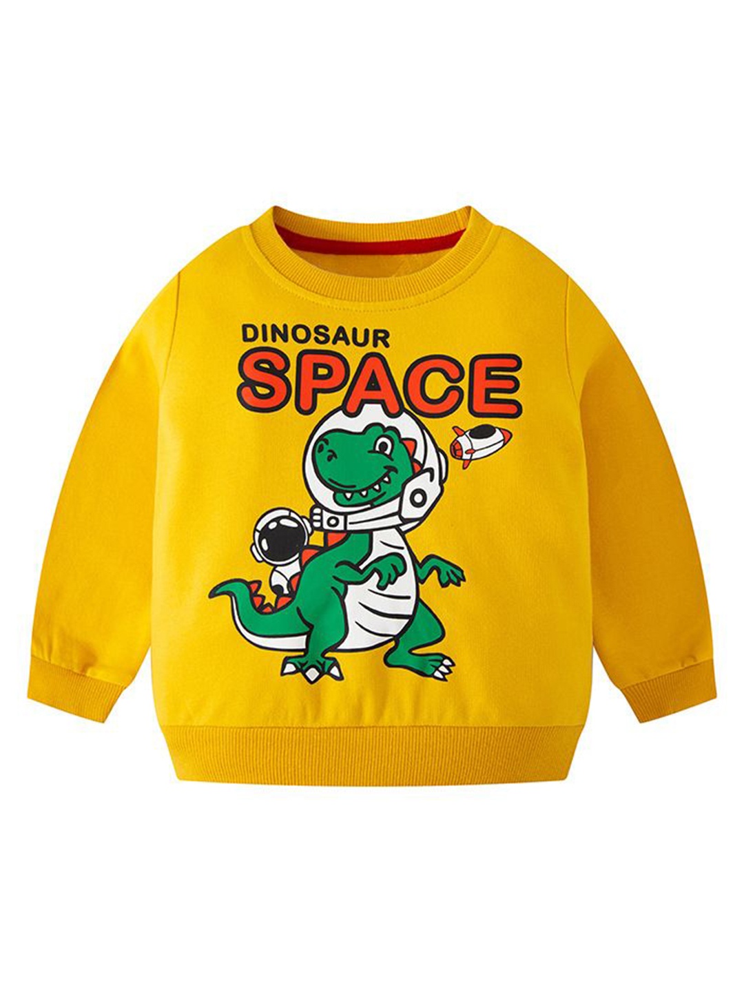 

StyleCast Unisex Kids Printed Sweatshirt, Yellow